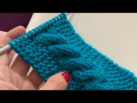 Klasik Burgu Band / How to Knit Cable St