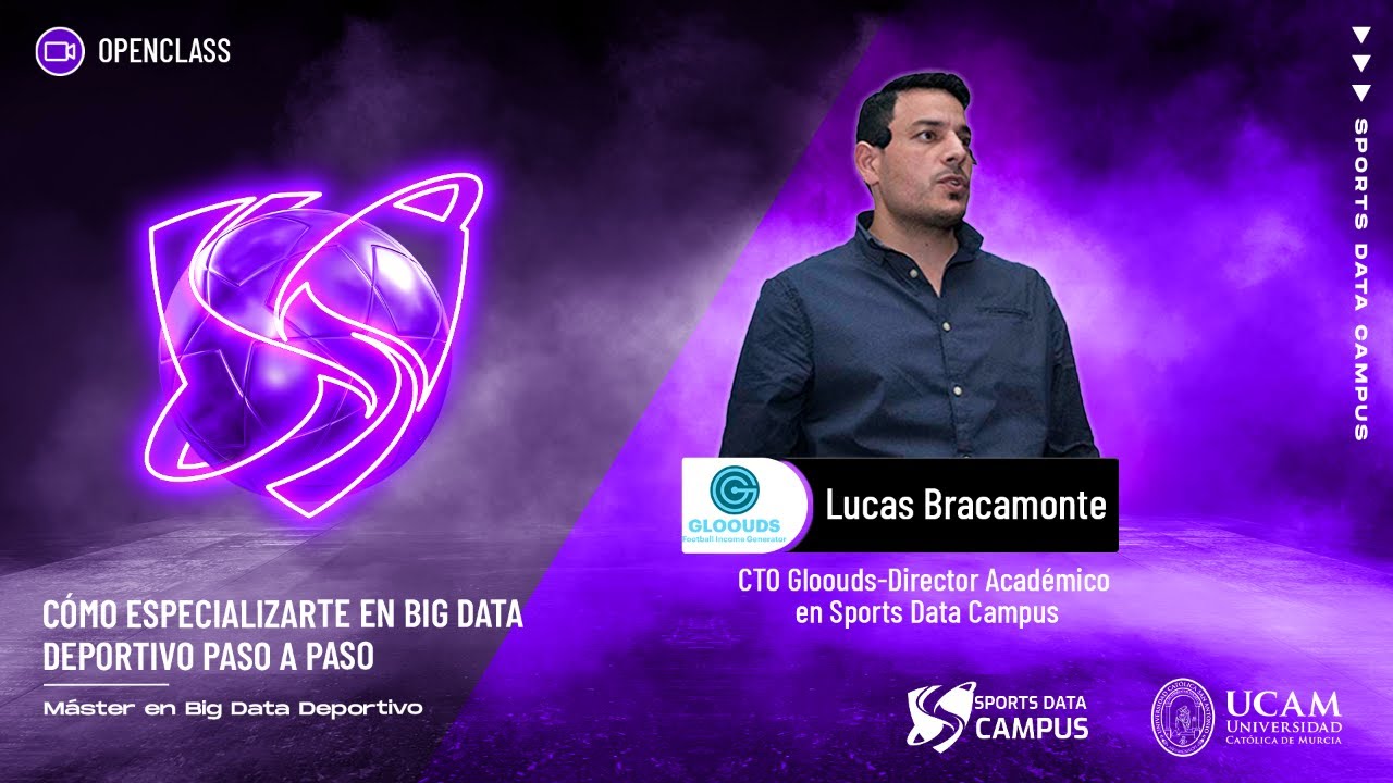 🚀OPENCLASS: Cómo especializarte en Big Data Deportivo PASO a PASO📊⚽