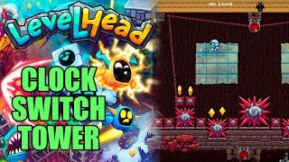 Levelhead - Clock Switch Tower - Переключатель Часовая Башня [No Death, All Collectible]