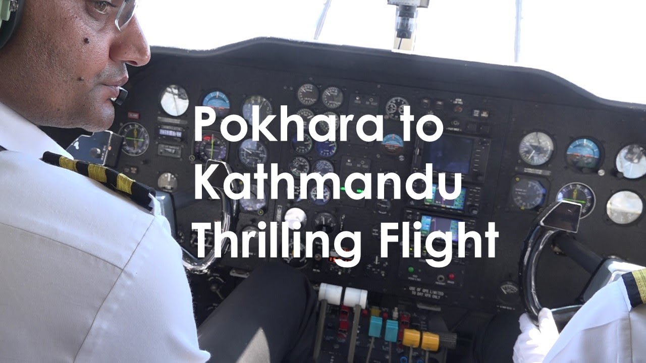 Pokhara to Kathmandu Flight with Nepal Airlines YouTube
