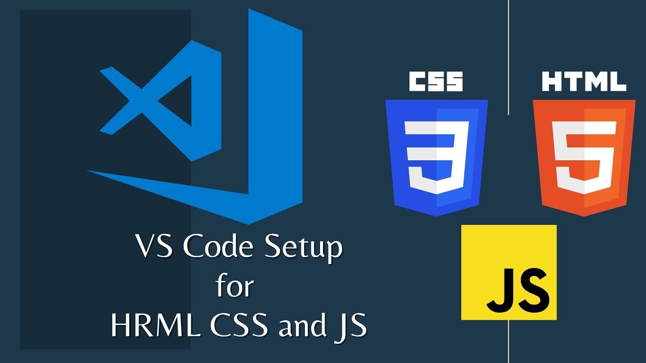 Visual Studio Code setup for HTML CSS and JavaScript |  VS Code setup for beginners