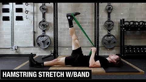 Hamstring Stretch w/Band