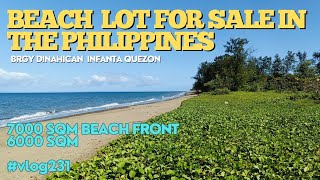 #vlog231 BEACH LOT FOR SALE - 7000 SQM TCT - TITLE - GOOD FOR RESORT BUSINESS