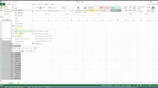 Creating and Editing a Scatter Plot in Excel