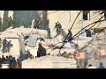 Emergency services at the site of deadly Israeli strike on Damascus | AFP