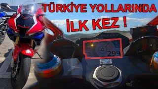 Türki̇ye De İlk Kez Honda Cbr1000Rr-R Sp 2020 Otoban Gazlama İlk Sürüş