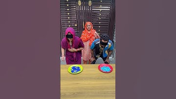 Blow without looking challenge, so excited save it for later!! Party game challenge #viral #shorts