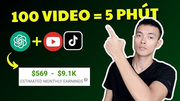 Tạo 100 video xây kênh chỉ 5 phút với ChatGPT và Canva | Kiếm tiền online