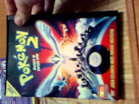 Unboxing DVD Pokemon Film Pierwszy oraz prezentacja płyt Pokemon 2 i 3 oraz Mewtwo Powraca