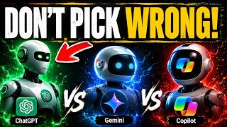 Stop Using the Wrong AI Chatbot! ChatGPT vs Gemini vs Copilot