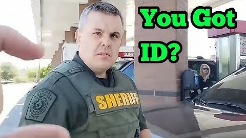 Asking Cops The Same Silly Questions They Ask Us, Cop Car Searched