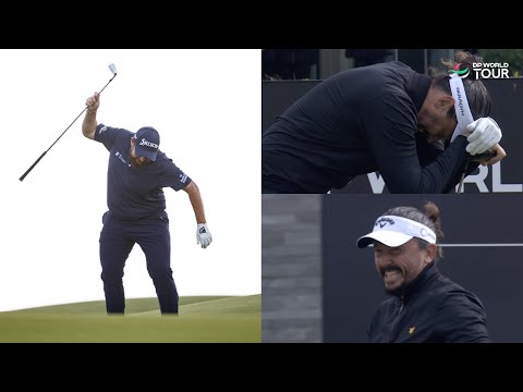 Pro golfers react to their worst golf shots