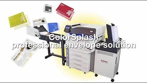 Intec Printing: ColorSplash Professional Envelope Solutions