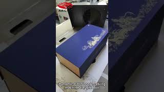 Dynamic CO2 laser marking machine for gift box