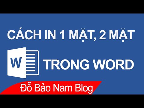 Video: Cách In Văn Bản Trong Word