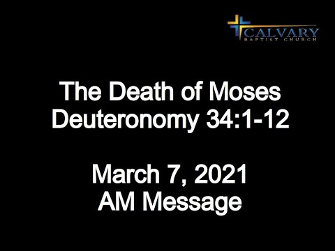 The Death of Moses