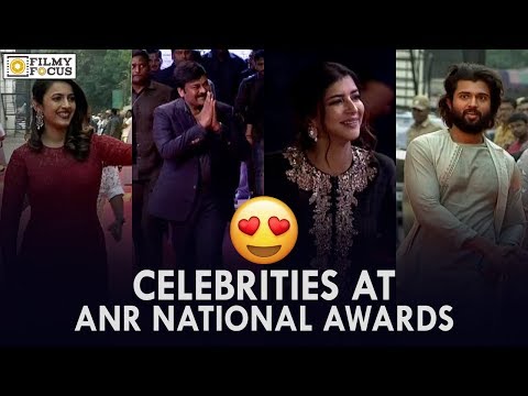 Celebrities at ANR National Awards | Vijay Devarakonda, Niharika, Lakshmi Manchu - Filmyfocus.com