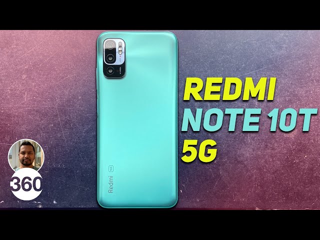 Xiaomi Redmi Note 10T 5G Unboxing & First Impressions: A Redmi