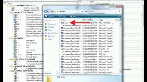 CaseWare Connector: Creating Documents