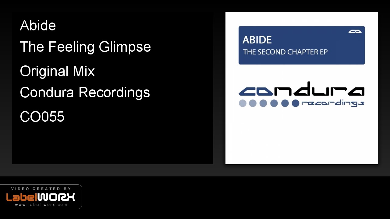 Watch Abide - The Feeling Glimpse (Original Mix) on YouTube Watch Abide - The Feeling Glimpse (Original Mix) on YouTube