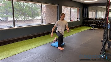 Half-Kneeling Shoulder External Rotation (Band)