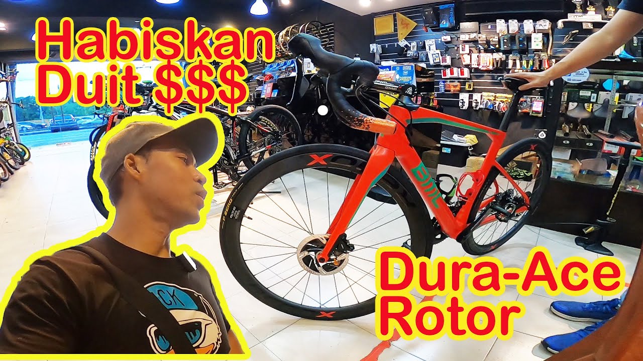 Aku Habiskan Duit $$$$ Tukar Rotor Dura-Ace !! Road Bike ...