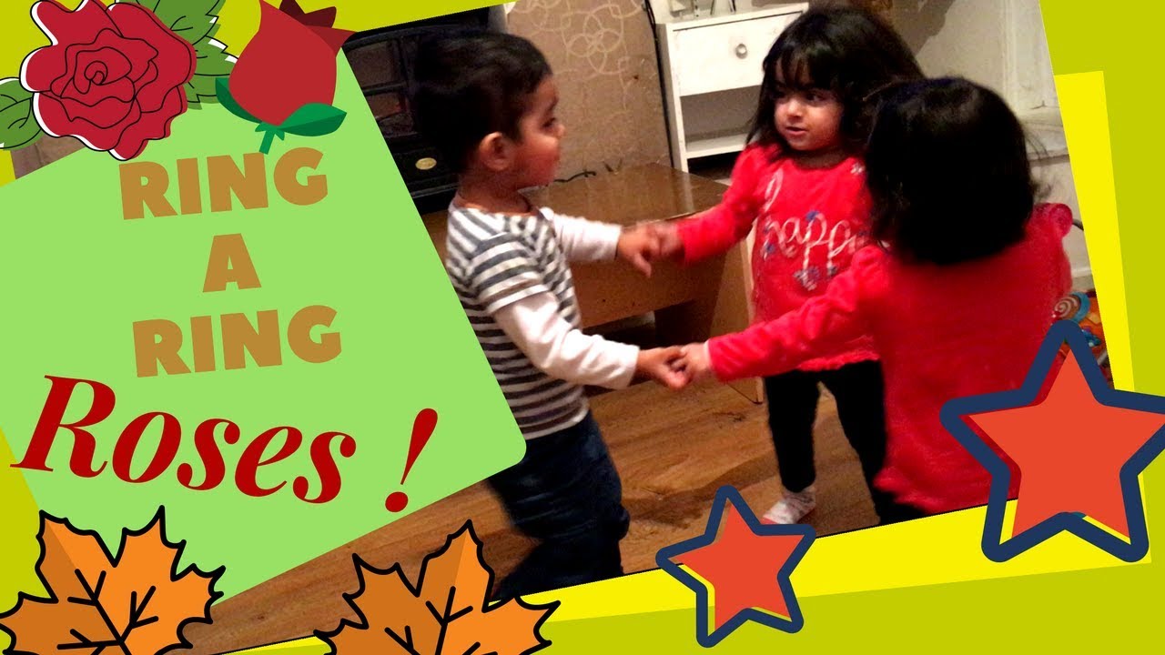 Cute Babies playing Ring A Ring A Roses! Nursery Rhymes - YouTube