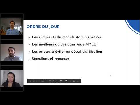 Webinaire MYLE Impact : Accueillir un nouvel utilisateur MYLE