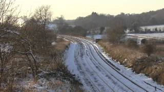Mn 35028 Clan Line Climbs Gomshall Bank December 2009