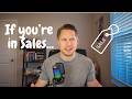 If you talk to people...you're in sales