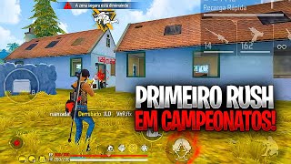 PRIMEIRO RUSH EM CAMPEONATOS!🤩🔥 rog phone 6 free fire