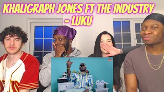 LUKU - KHALIGRAPH JONES ft THE INDUSTRY (OFFICIAL VIDEO) [REACTION]