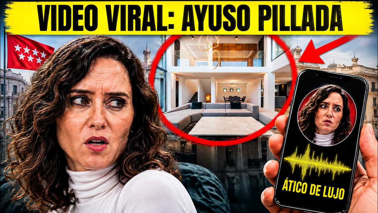 ¡SE HA LIADO! DESTAPAN EL ESCÁNDALO DEL ÁTICO DE AYUSO Y ESTALLA LA POLÉMICA