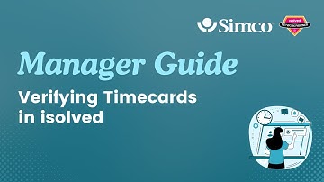Verifying Timecards in isolved | Manager Guide