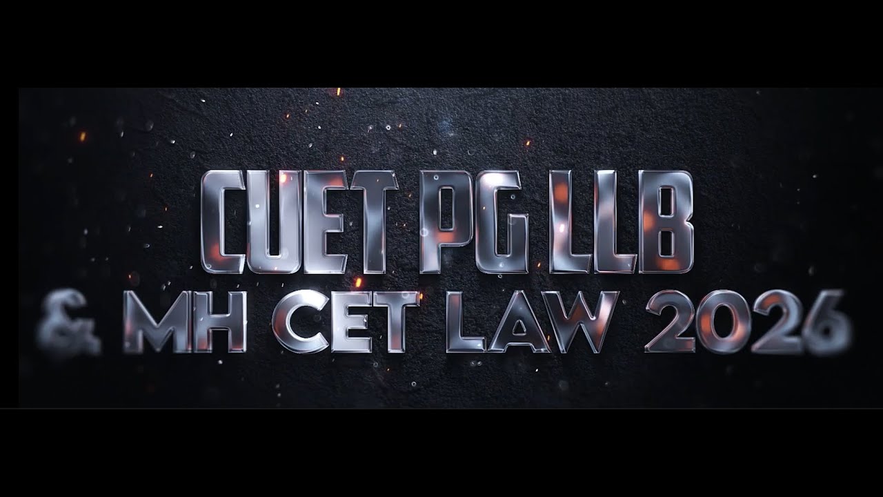 CUET PG LLB & MH CET LAW 2026 ⚖️ | The Final Preparation Phase Begins ...