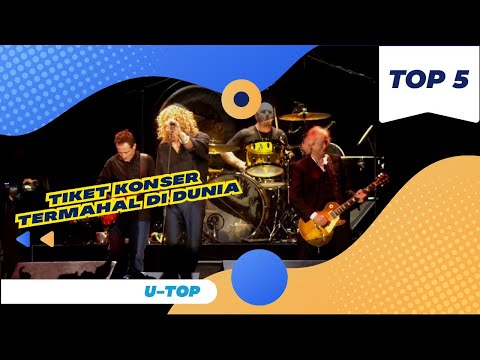 HARGA TIKET KONSER TERMAHAL DI DUNIA | U-TOP #EPS108