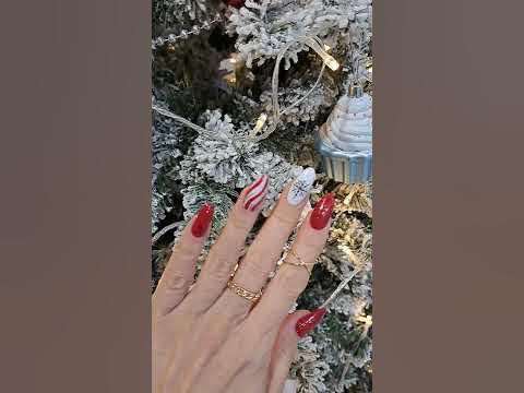 новогодний дизайн ногтей , Симферополь студия Формула - YouTube