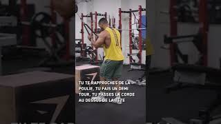 Comment augmenter l'hypertrophie de tes TRICEPS #shorts