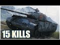 T-44-100 (R) • 15 KILLS • WoT Gameplay