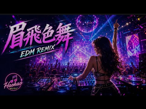 眉飛色舞｜全新 EDM REMIX Ver.｜原唱 鄭秀文｜Hao AI Cover｜「愛的是非對錯已太多 來到眉飛色舞的場合」