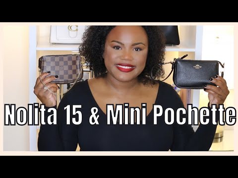 coach nolita 15 vs pochette accessories｜TikTok Search