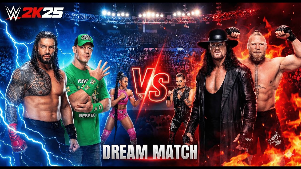 WWE 2K25 LIVE: Aaj Hoga Asli Muqabla! 🥊 16 Jan 2026 