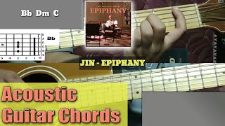 Jin - Epiphany Guitar Chords tutorial Guitar Cover