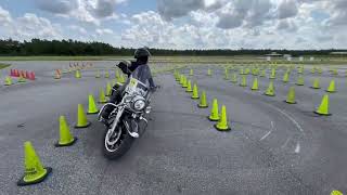 Osceola County Sheriff's Office SmartCourse Motorcycle Competition 2023 Jim Viviani Expert Course