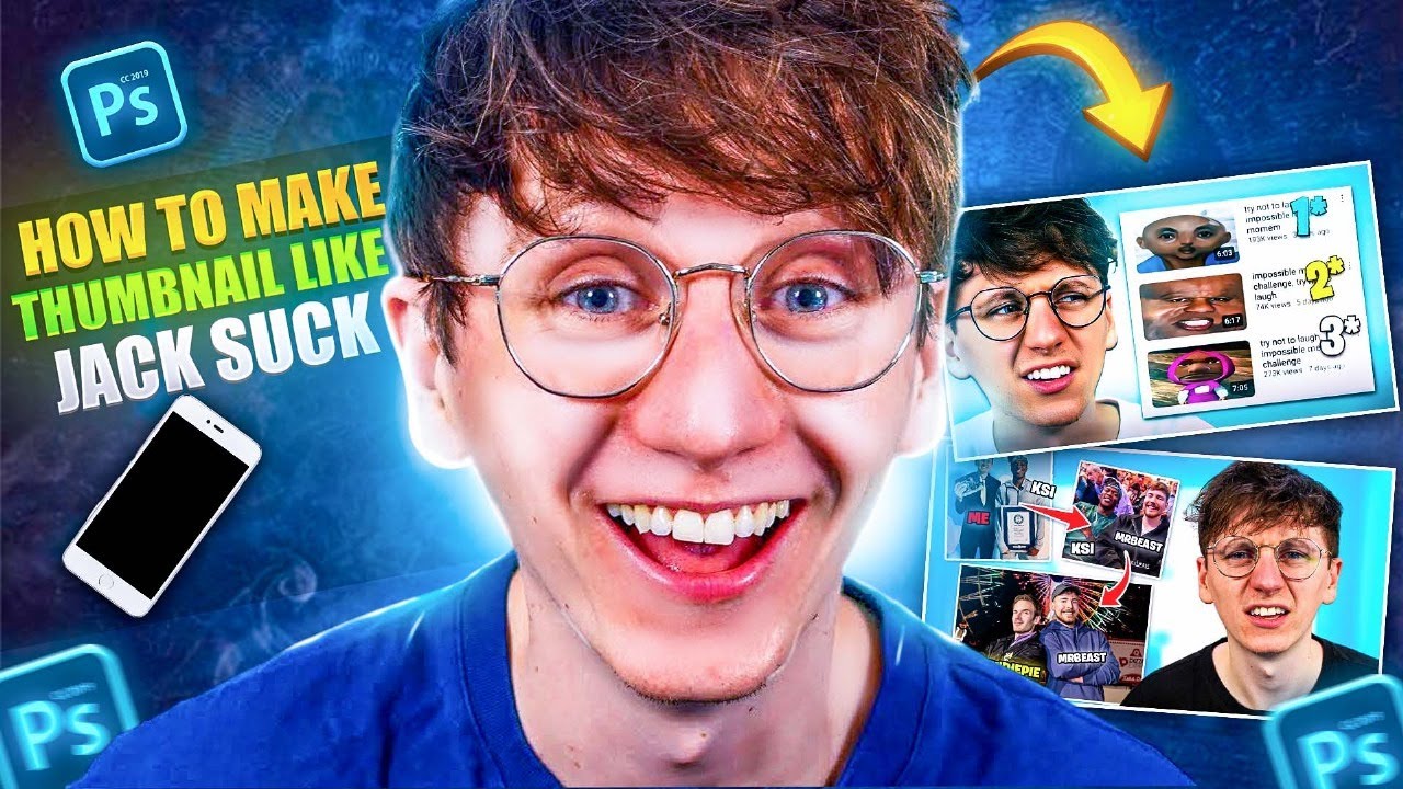 How I Make Professional Thumbnails on My Phone in Minutes - YouTube