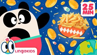BABY BOT Knows POTATOES  + More Cartoons for Kids | Lingokids