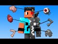 COMO SE TRANSFORMAR EM METADE CYBORG NO MINECRAFT !