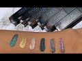 Haus Laboratories Glam Attack Liquid Shimmer Powders Review Tutorial   6 Looks