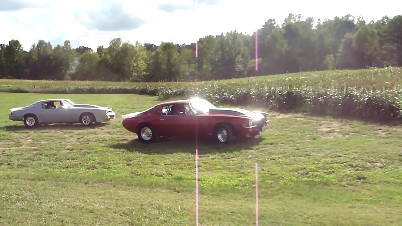 NASTY CRAZY PRO STREET CARS LEAVING SHOW, LOUD EXHAUST BURNOUTS. by "Hotrod" Ronnie Miller