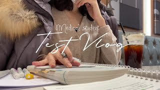 TEST VLOG I PREPARATION & MARKING & REVIEW / mock KMLE (Korea med license test)